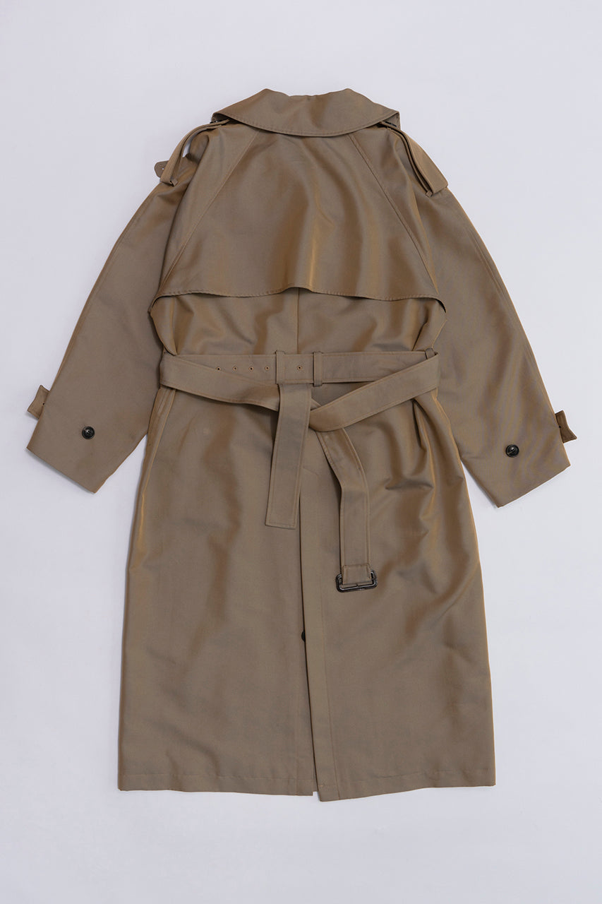 【23AUTUMN先行予約商品】Like Air Chambray Trench Coat