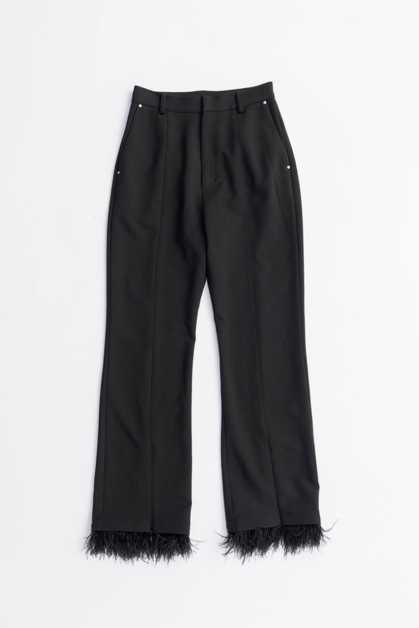 Feather Hem Pants - 2025 AUTUMN
