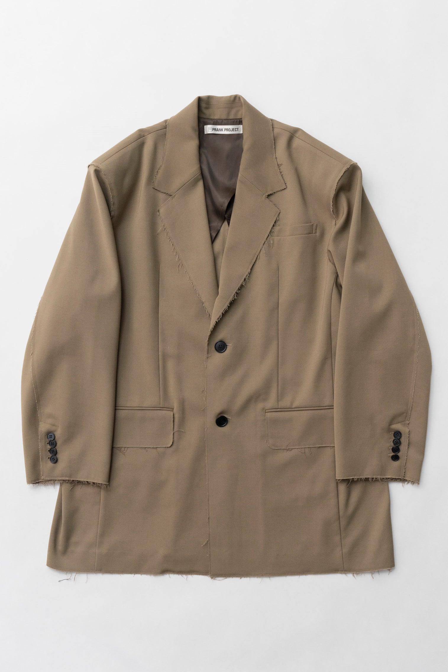 Raw Edge Oversized Jacket - SALE
