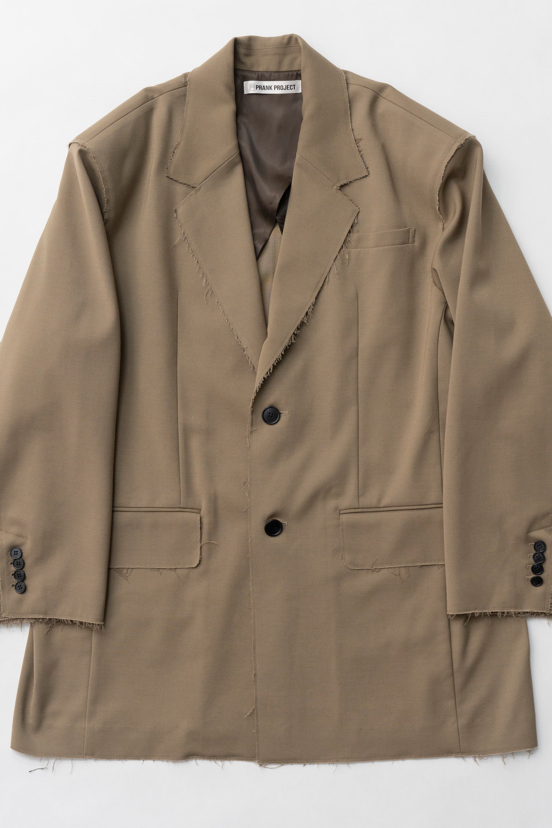 Raw Edge Oversized Jacket - SALE