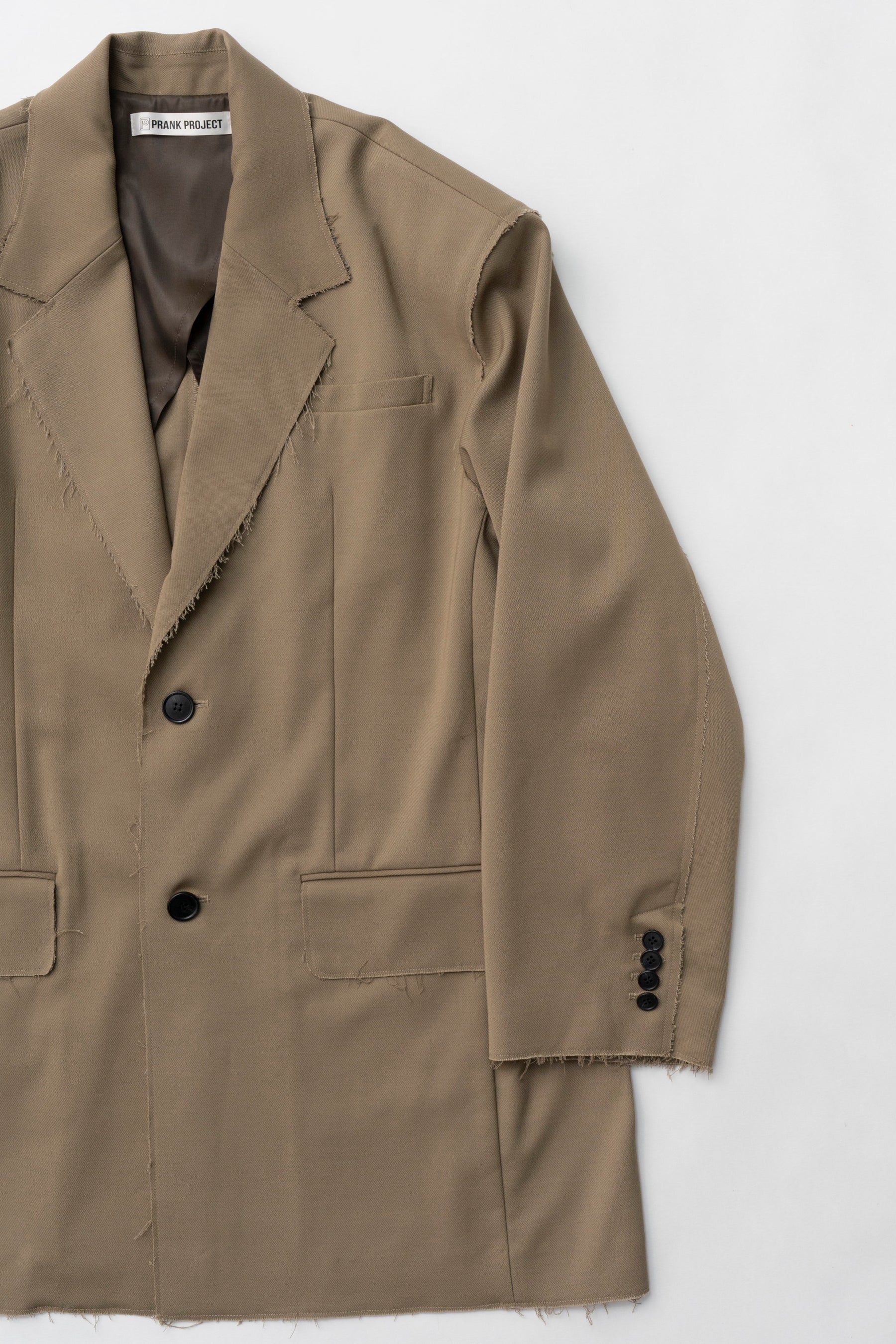 Raw Edge Oversized Jacket - SALE