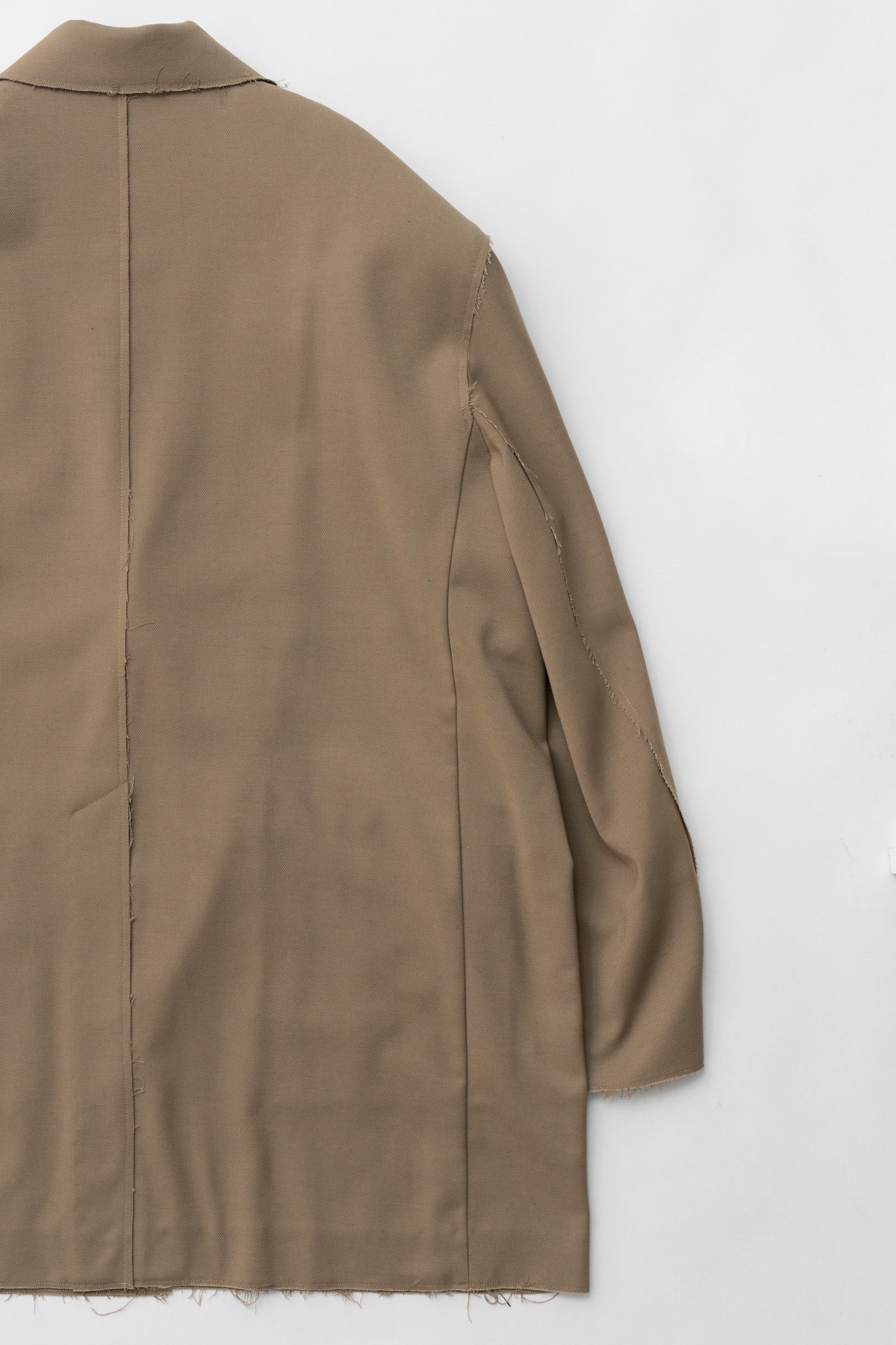 Raw Edge Oversized Jacket - SALE
