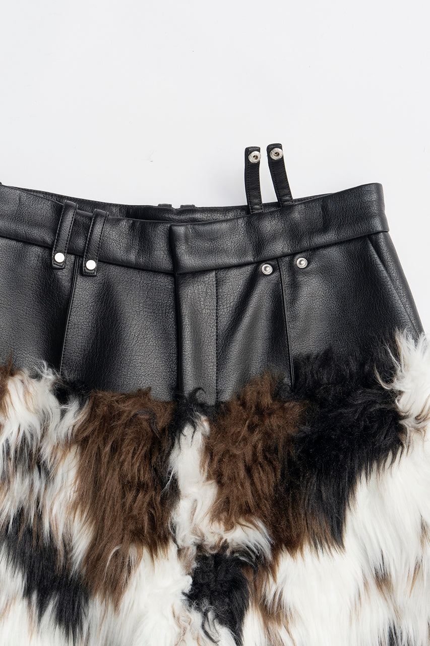 Fur Trim Pants - 2025 AUTUMN