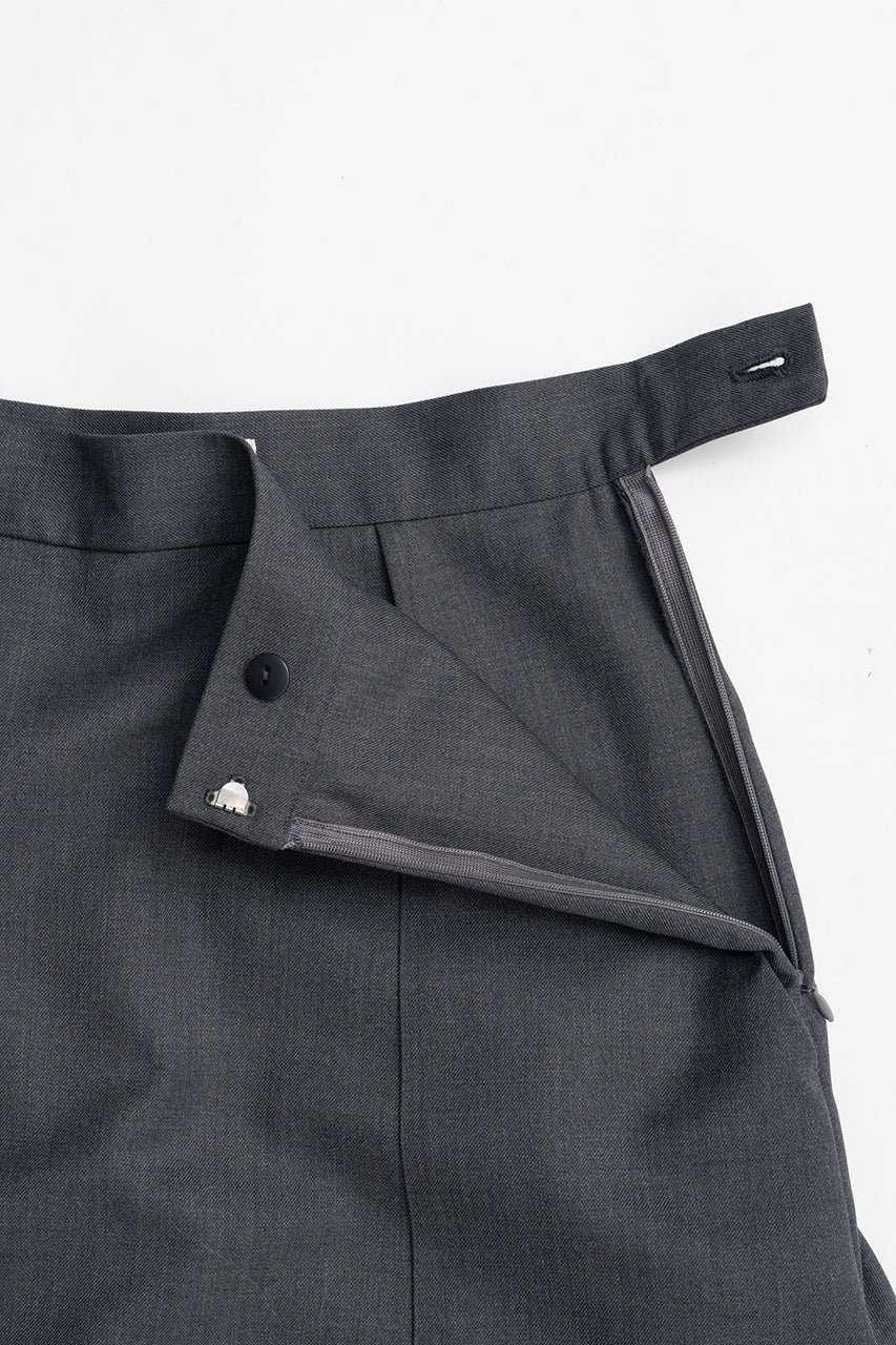 Drop Hem Layered Skirt Pants