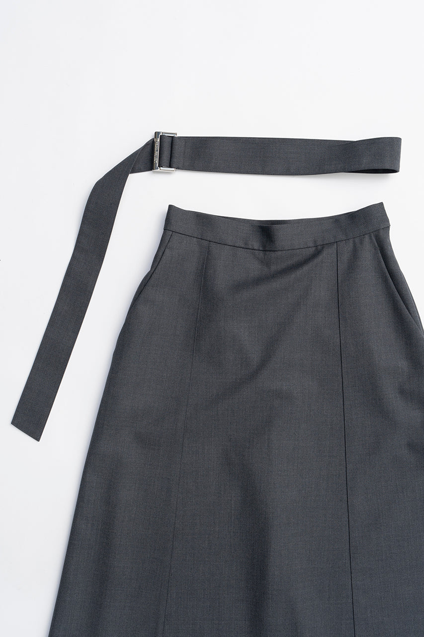 Drop Hem Layered Skirt Pants