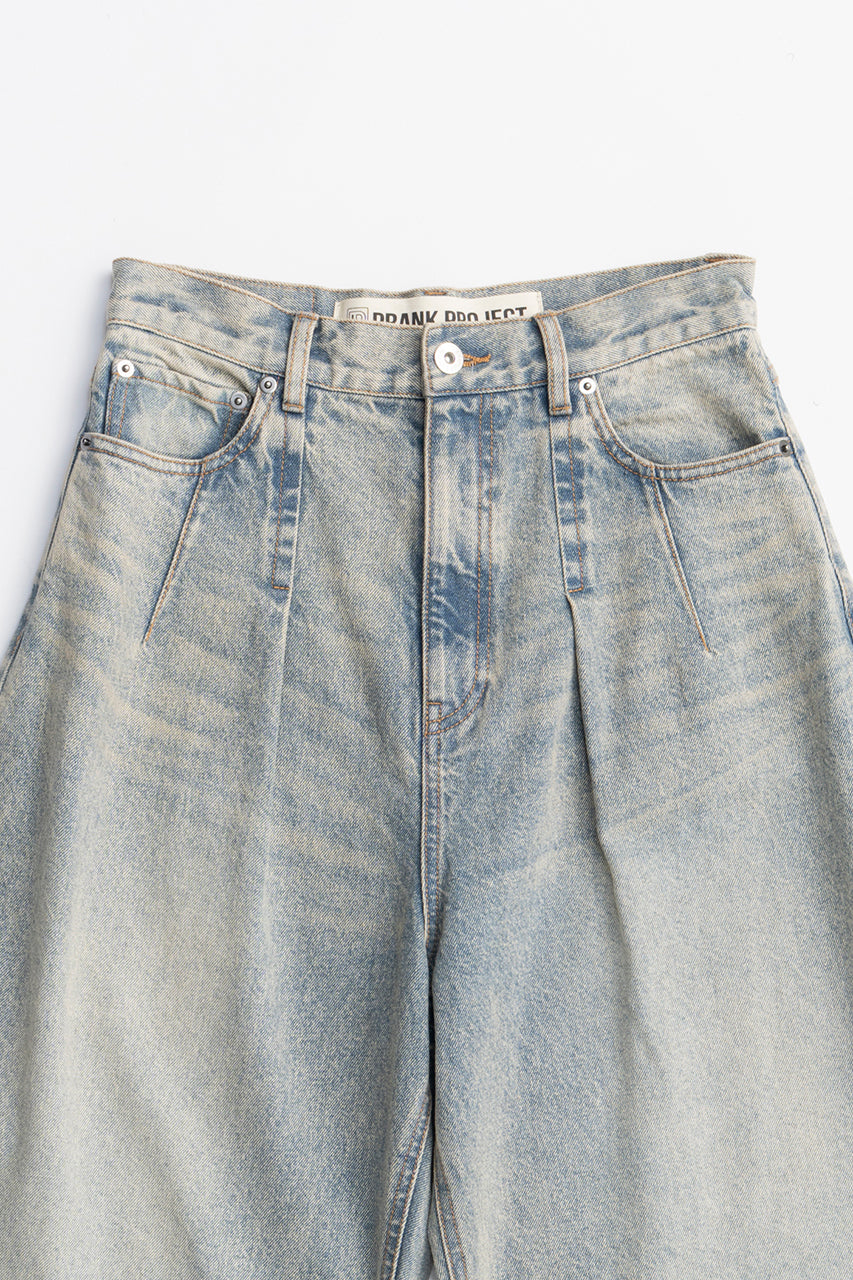 High-waisted Curved Denim - PRE ORDER