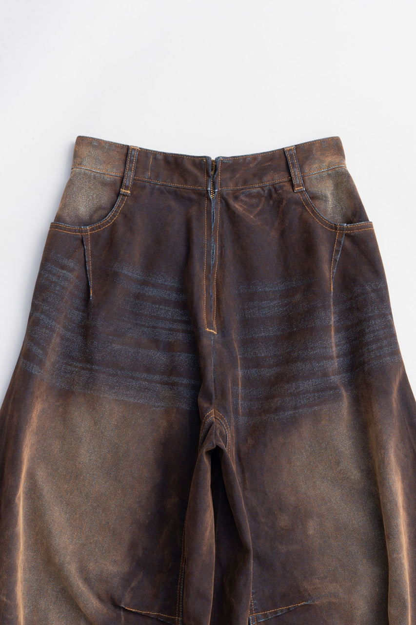 Flocky Denim Pants - 2025 AUTUMN