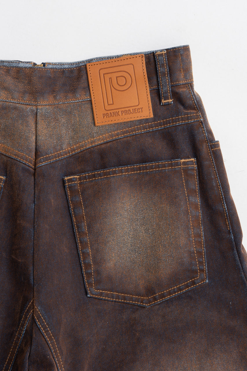 Flocky Denim Pants