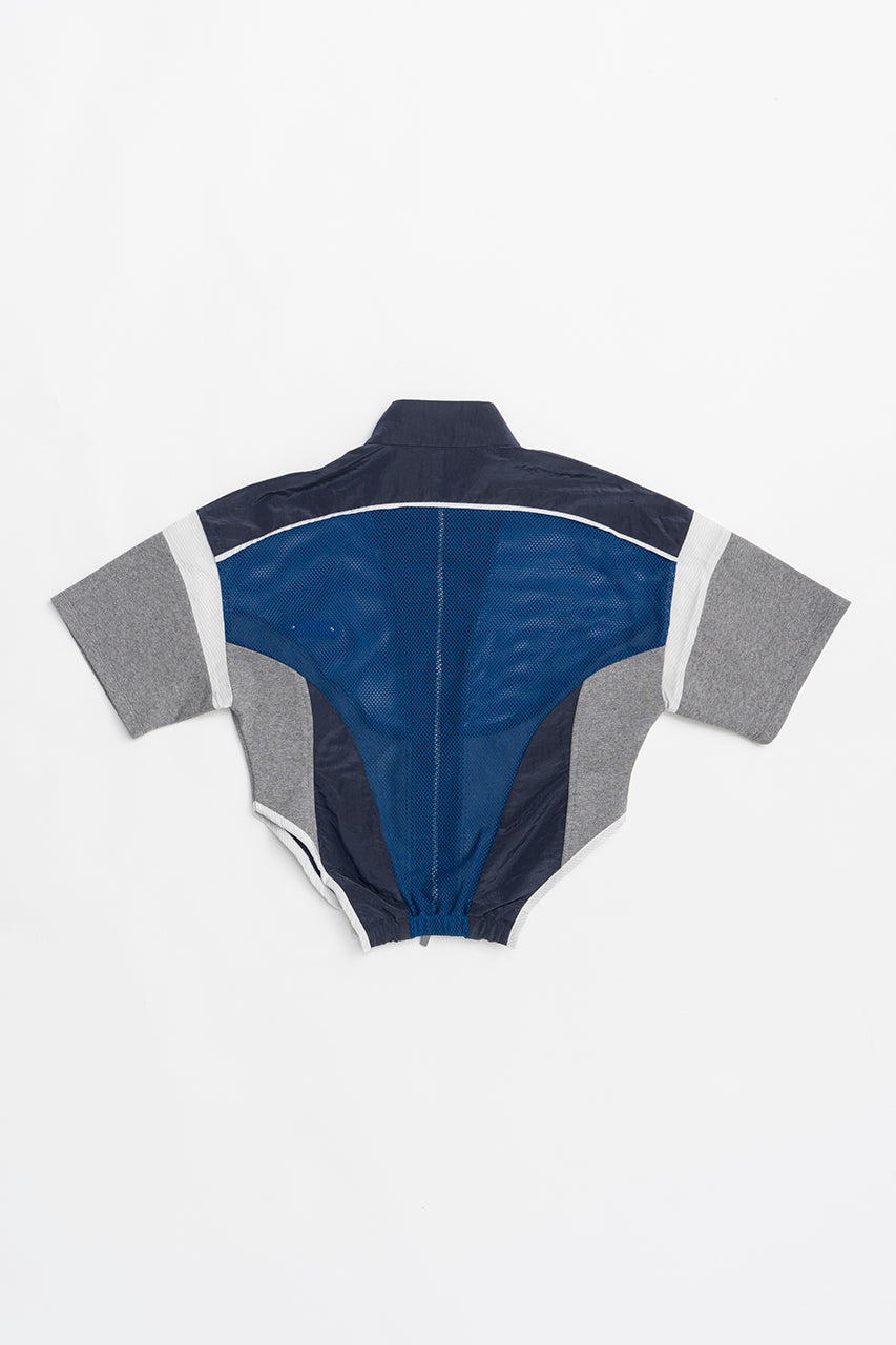 Half Sleeve Mesh Track Jacket