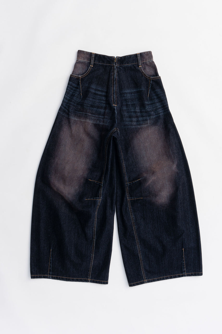 Flocky Denim Pants