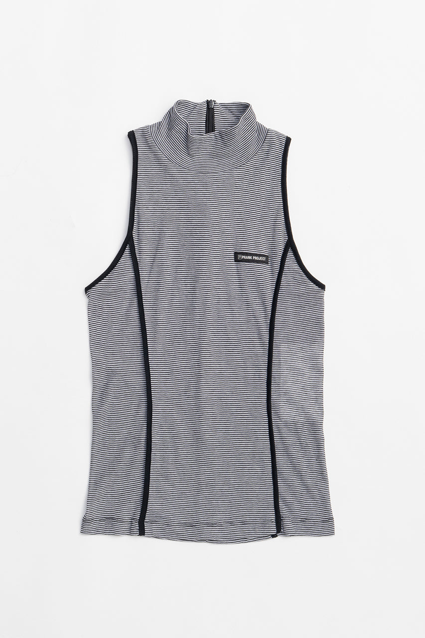 High Neck American Sleeve Top - 2025 SUMMER