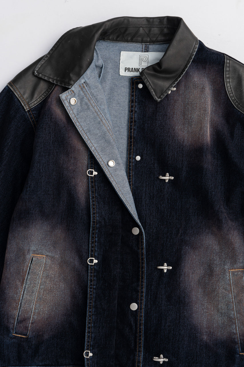 Flocky Denim Jacket - 2025 AUTUMN