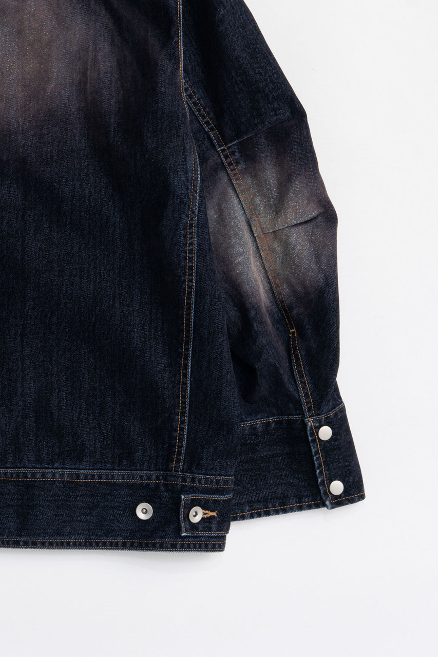 Flocky Denim Jacket - 2025 AUTUMN