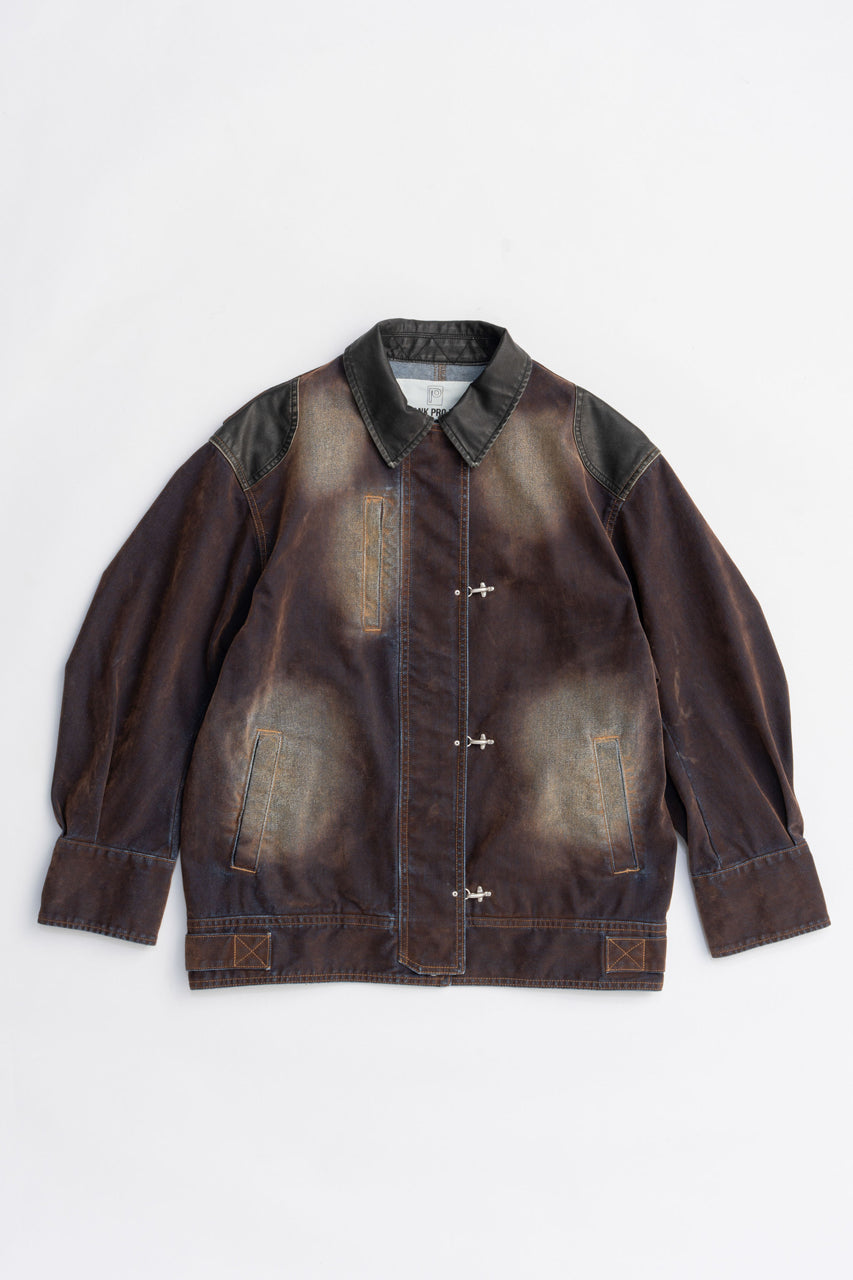 Flocky Denim Jacket - 2025 AUTUMN