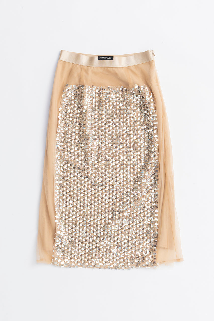 Sequin Midi Skirt