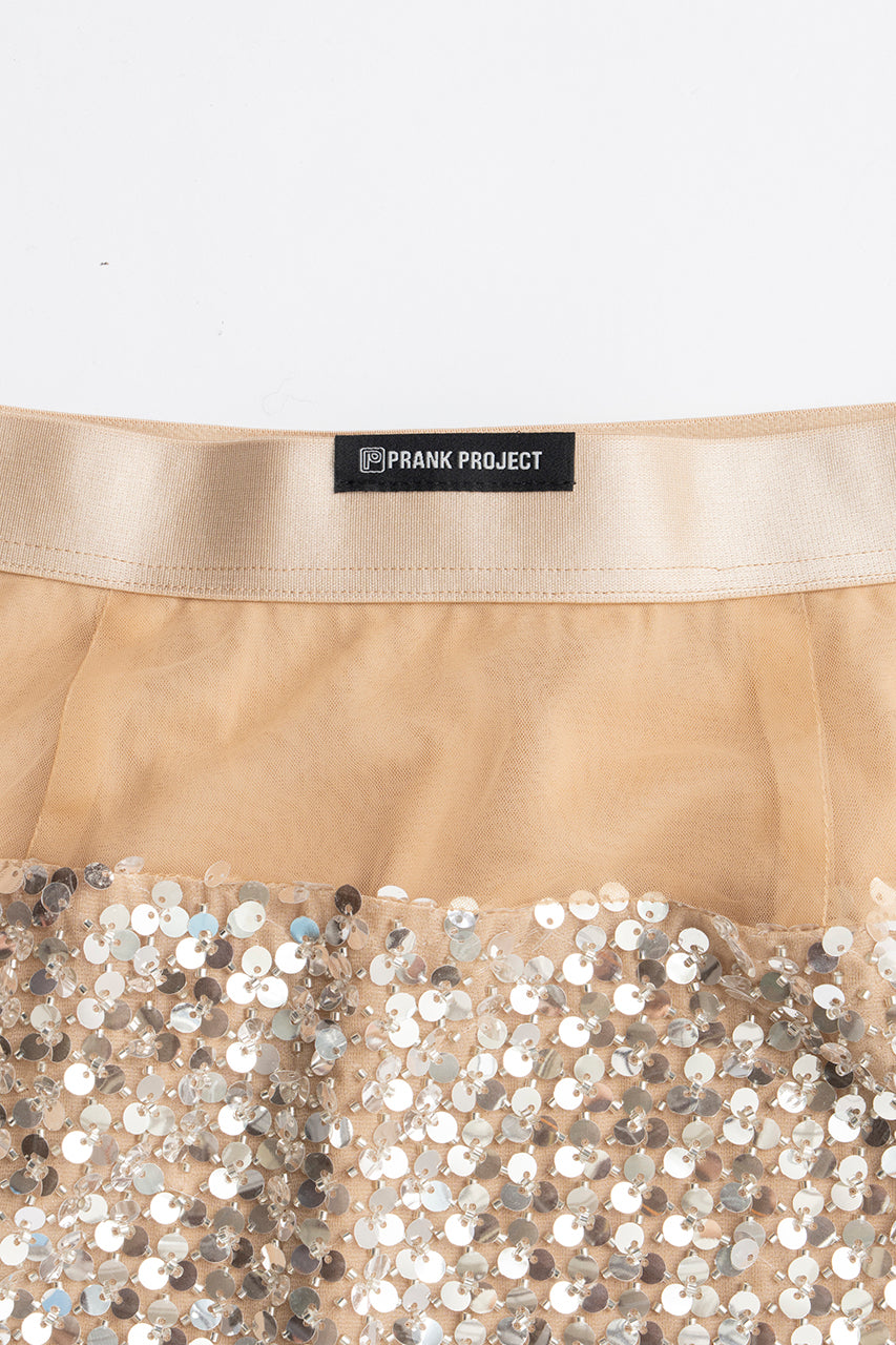 Sequin Midi Skirt