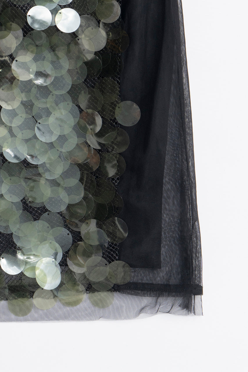 Sequin Midi Skirt