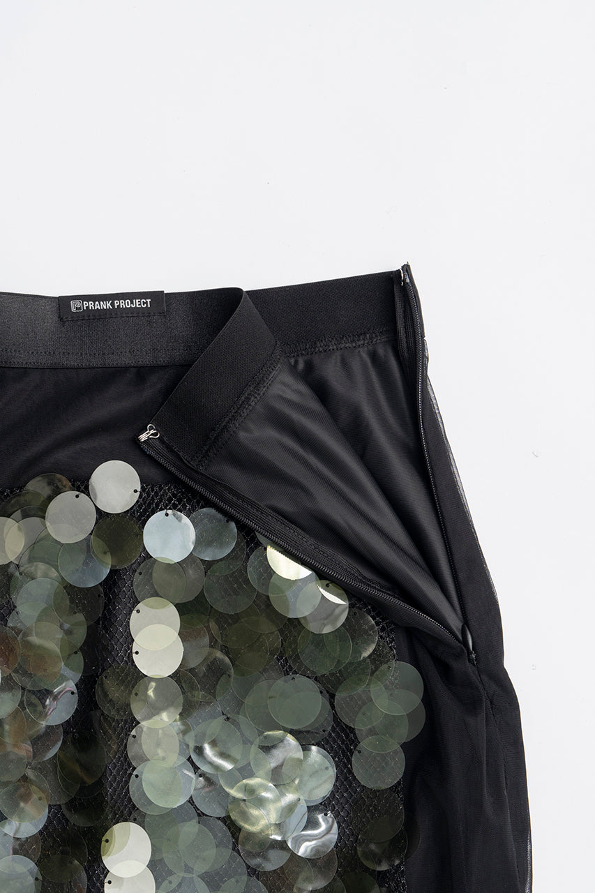 Sequin Midi Skirt