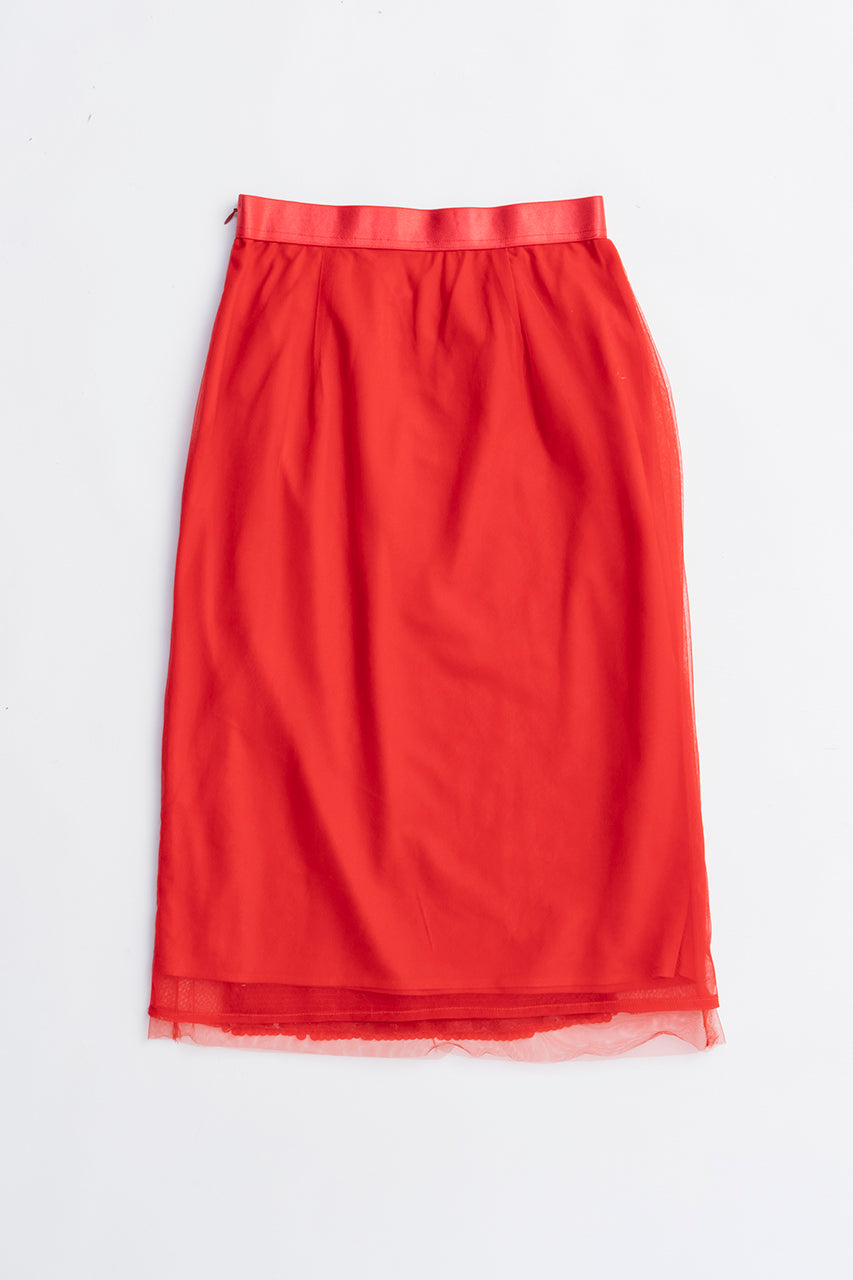 Sequin Midi Skirt