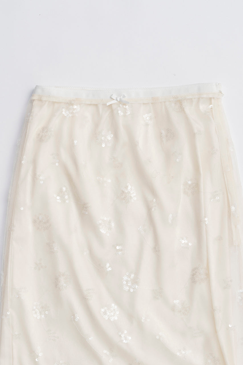 Veil Lace Layered Skirt