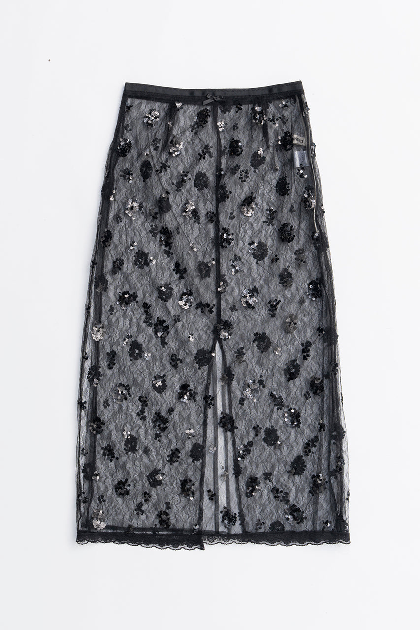 Veil Lace Layered Skirt