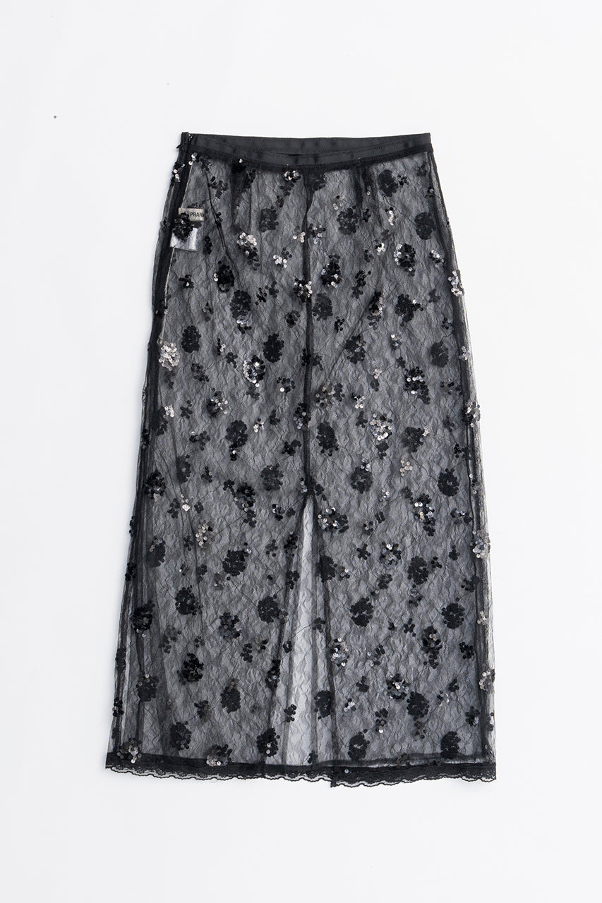 Veil Lace Layered Skirt