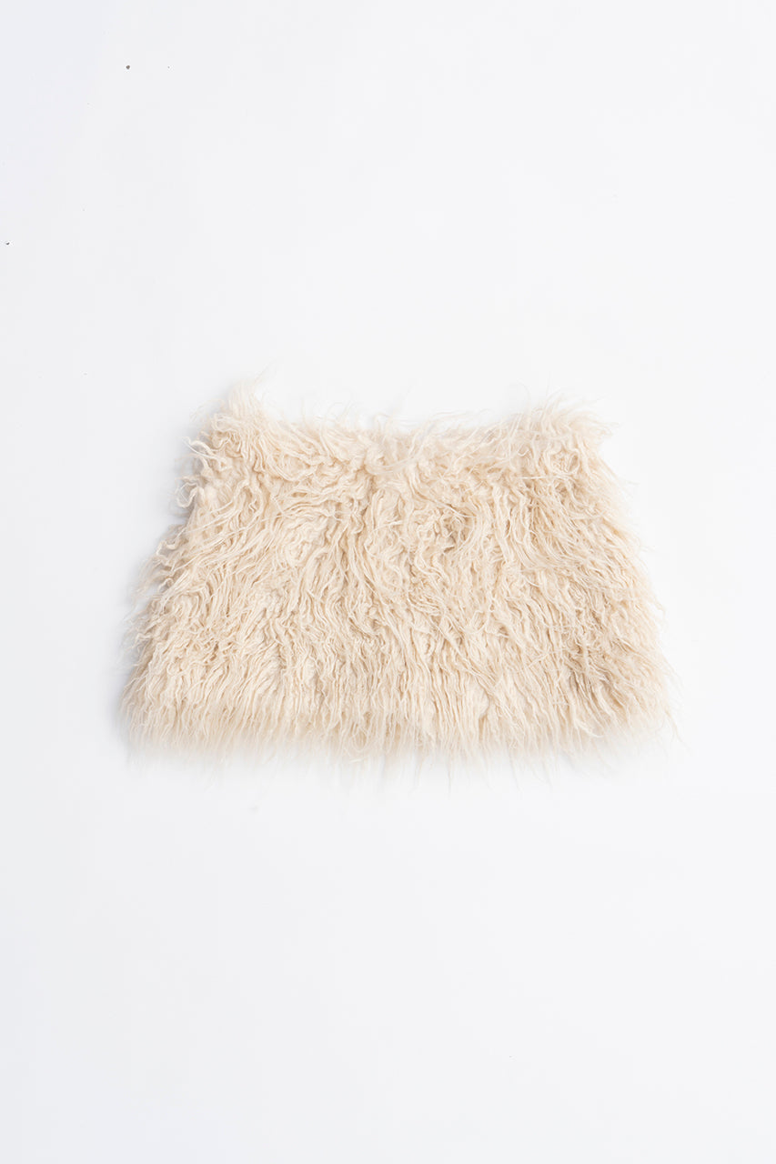 Long Faux Mini Skirt