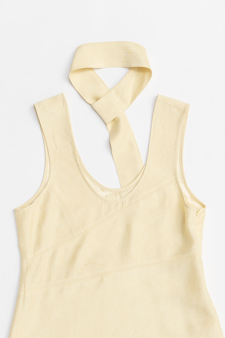 Scarf Satin Tank - 2025 SUMMER