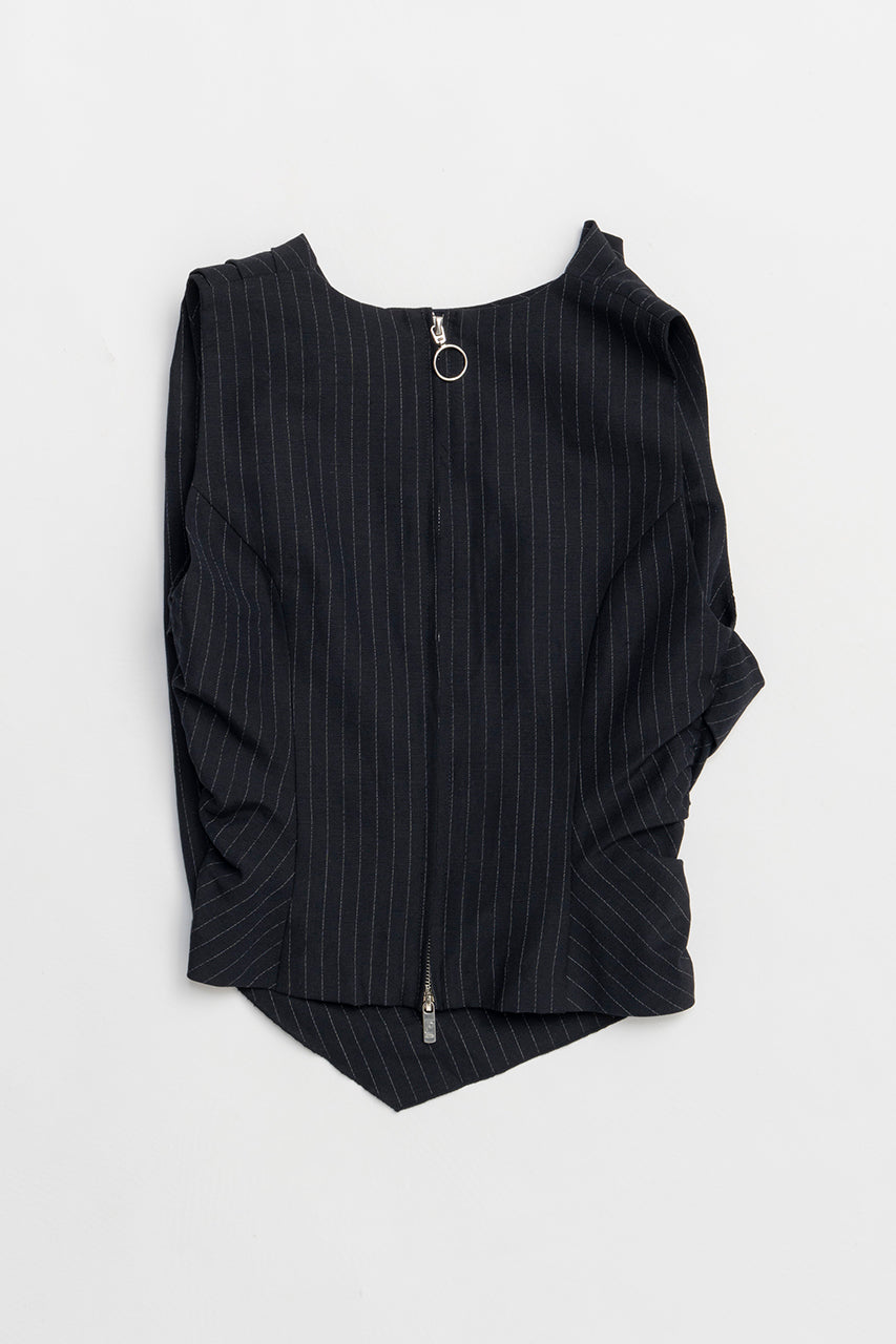 Draped Front Top