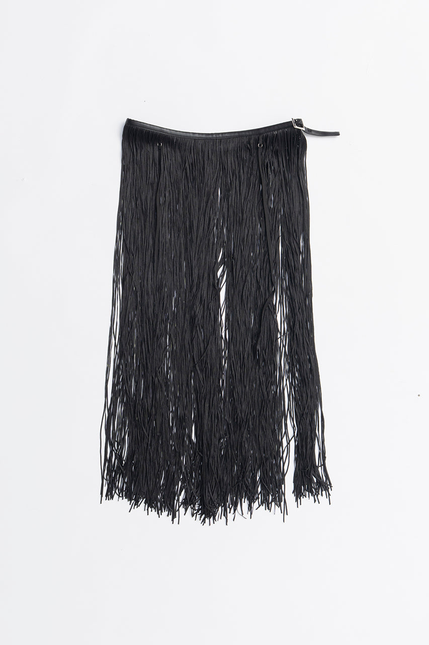 Fringe Belt Skirt