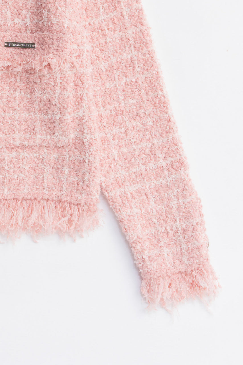 Tweed Knit Cardigan - 2025 AUTUMN