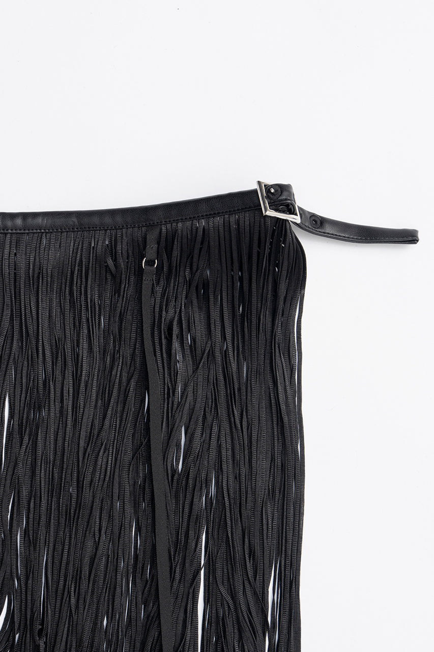 Fringe Belt Skirt