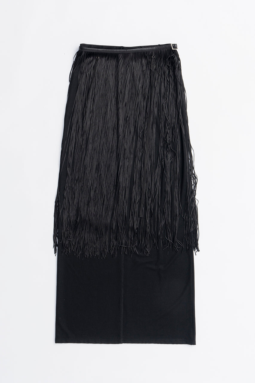 Fringe Belt Skirt