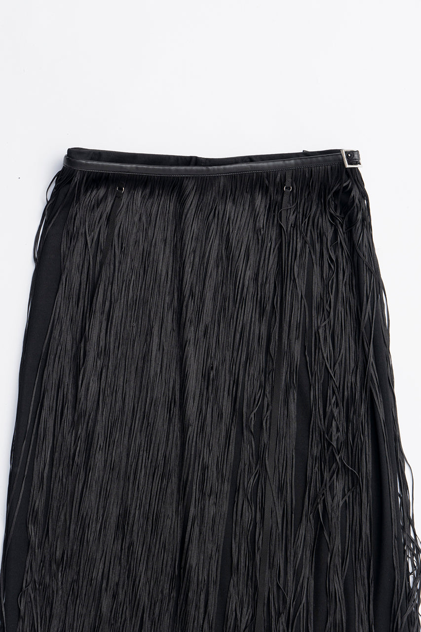 Fringe Belt Skirt