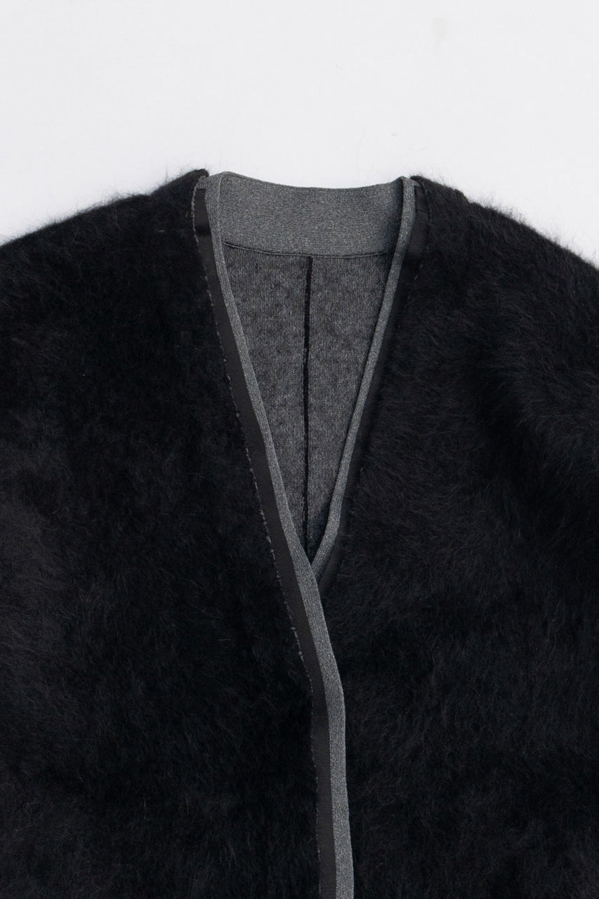 Double-faced Alpaca Knit Cardigan - 2025 AUTUMN