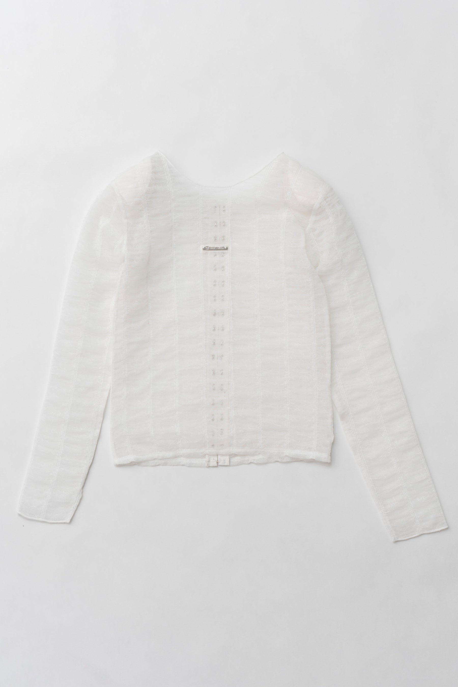 Shirred Layered Tulle Top - SALE