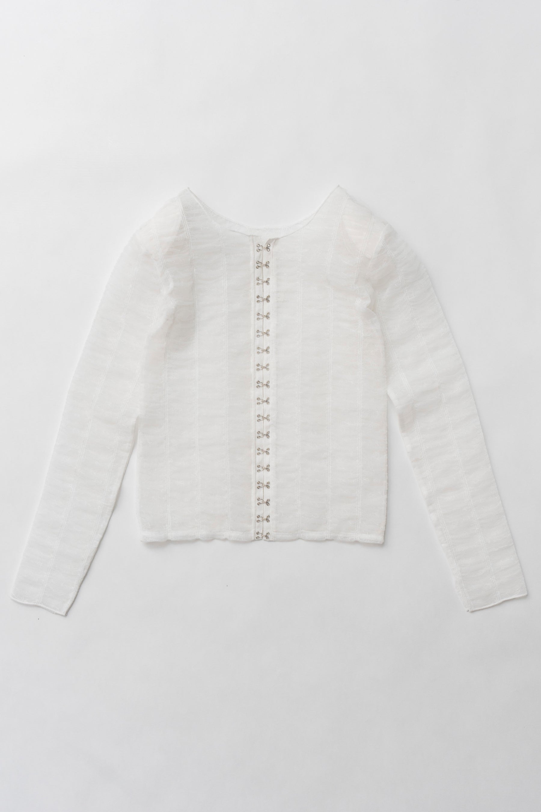 Shirred Layered Tulle Top - SALE