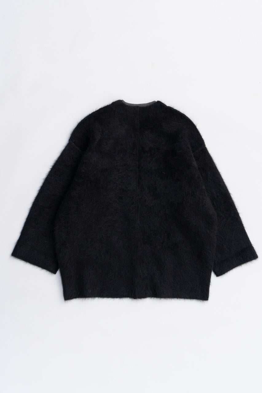 Double-faced Alpaca Knit Cardigan - 2025 AUTUMN