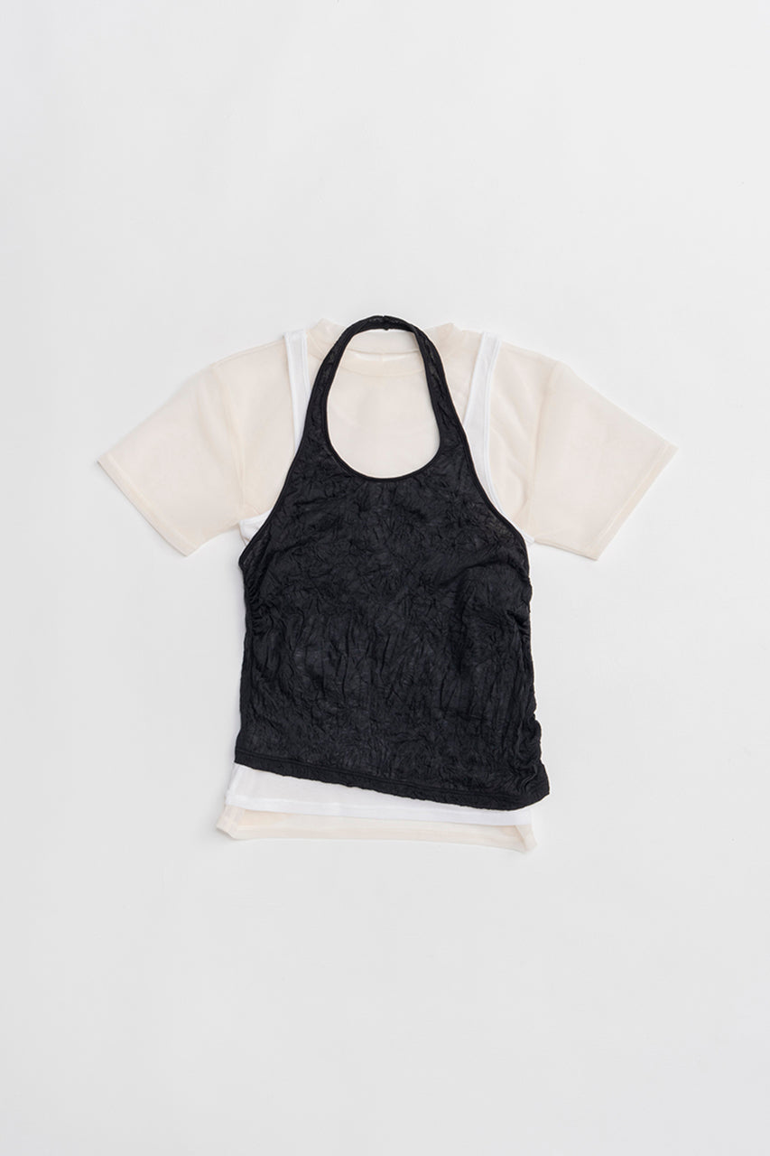 Triple Layered Halter Top