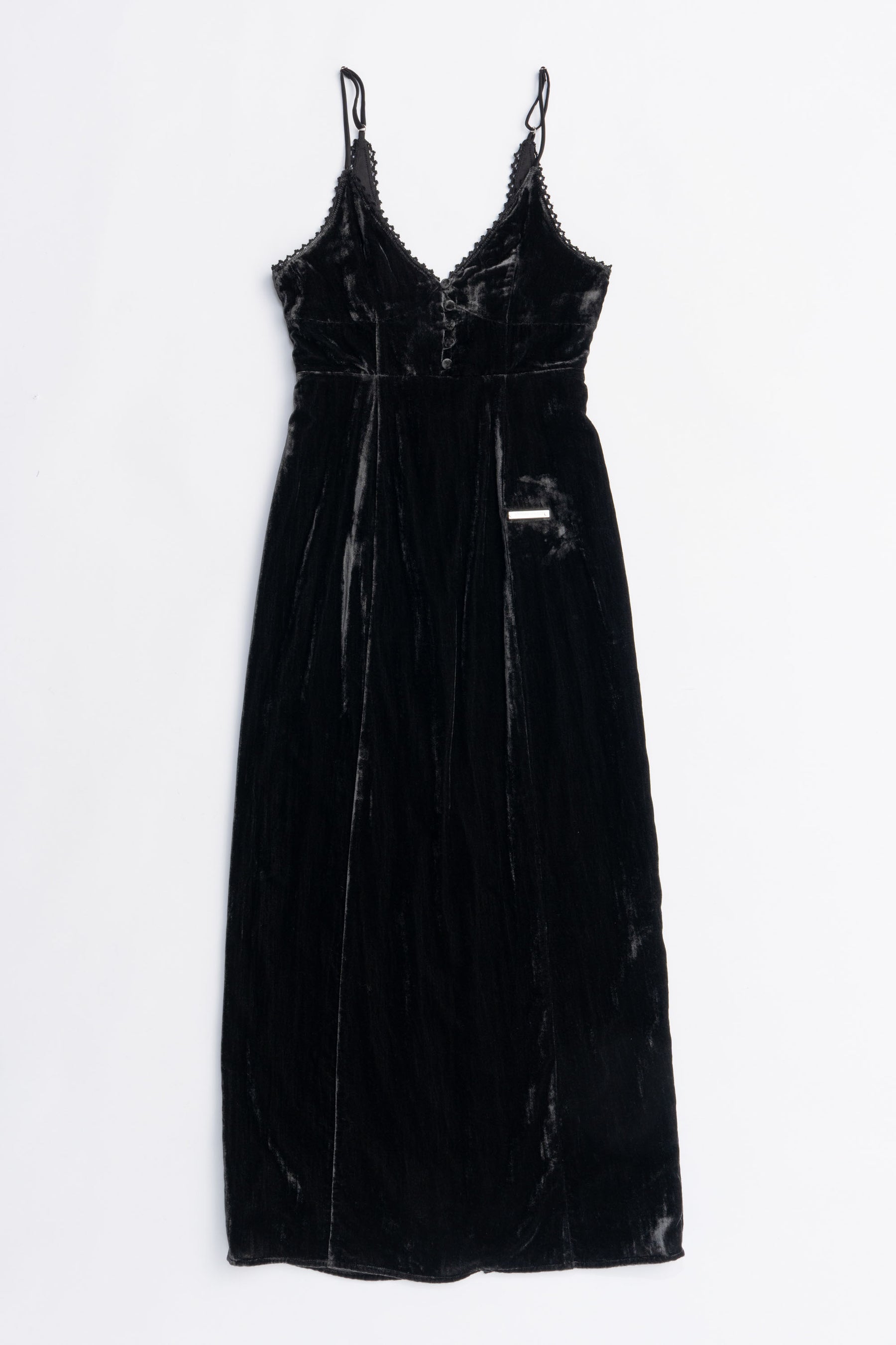 2-Way Velour Camisole Dress