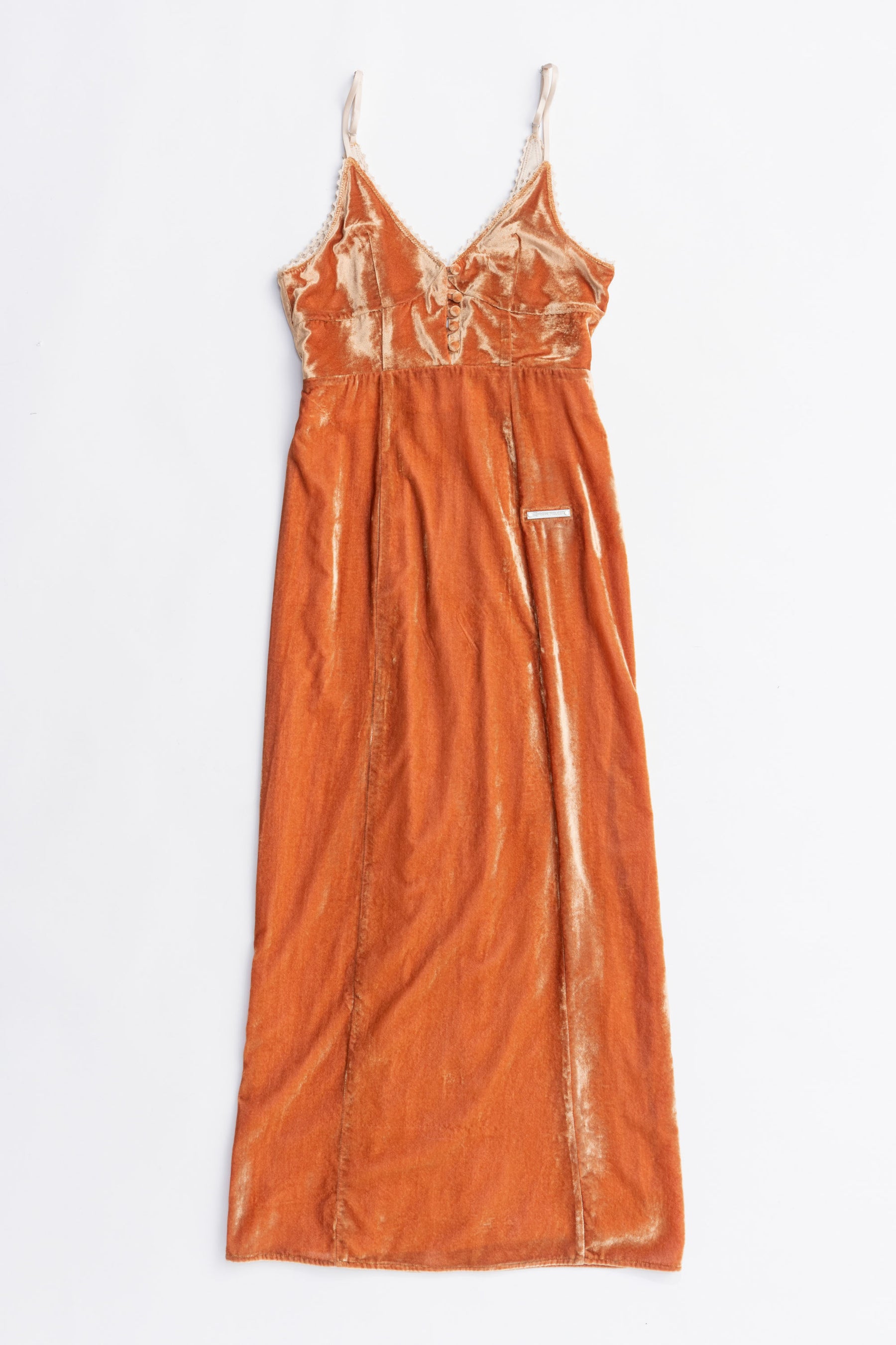 2-Way Velour Camisole Dress