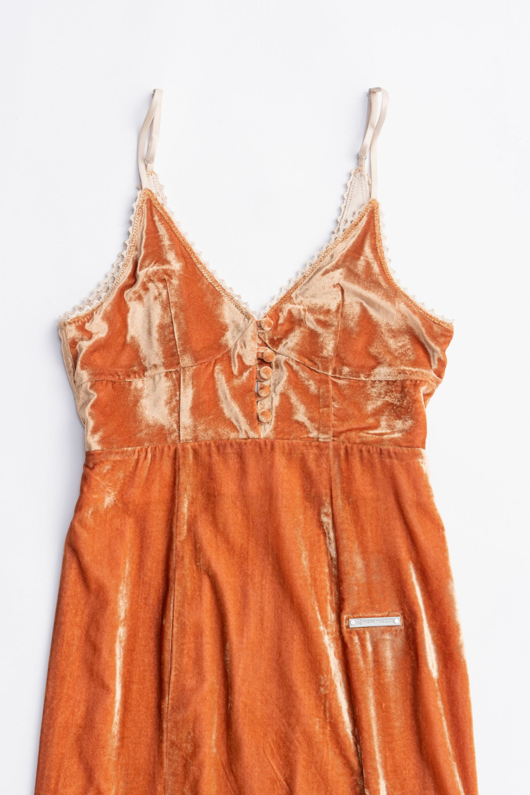 2-Way Velour Camisole Dress