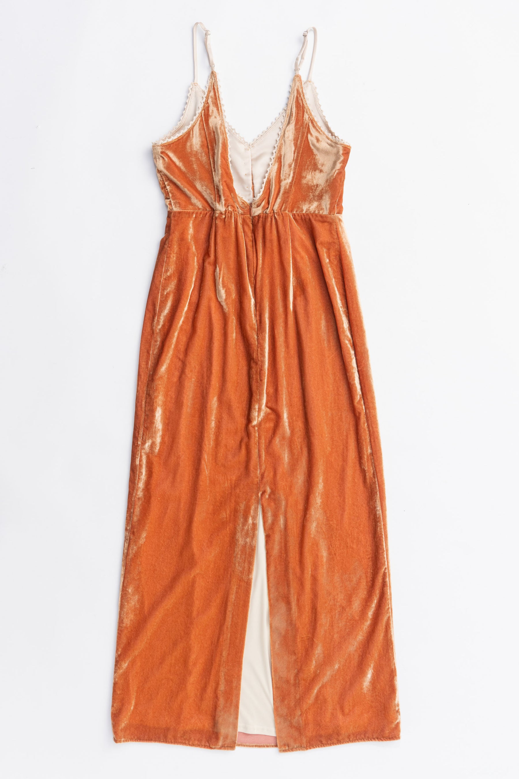 2-Way Velour Camisole Dress