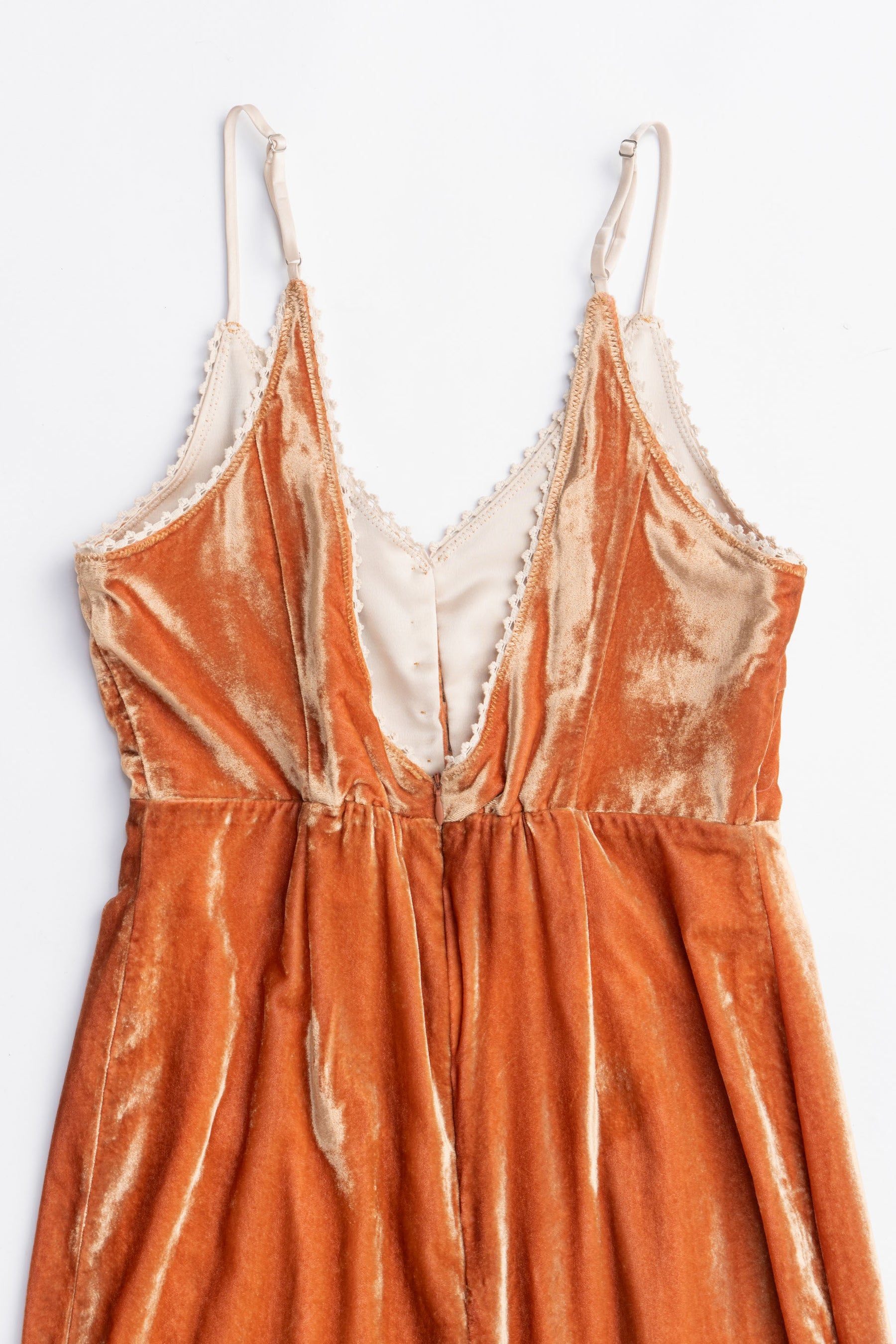 2-Way Velour Camisole Dress
