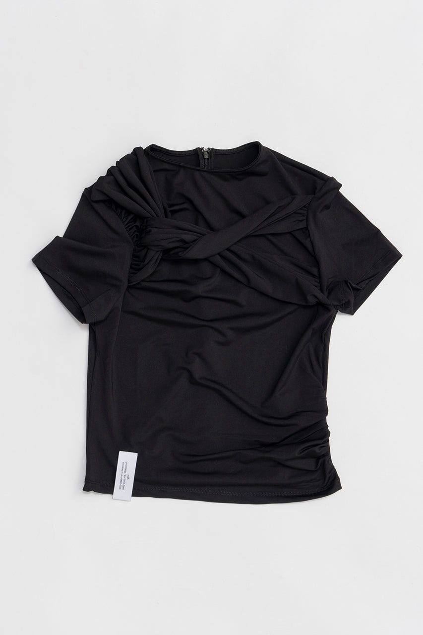 Twisted Knot Half Sleeve Top - SALE