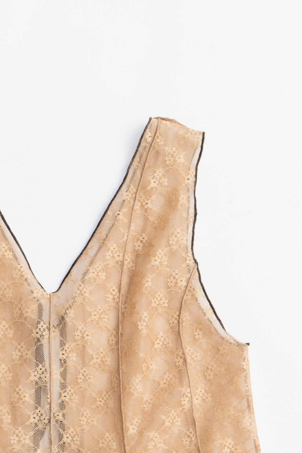 Random Hem Lace Top