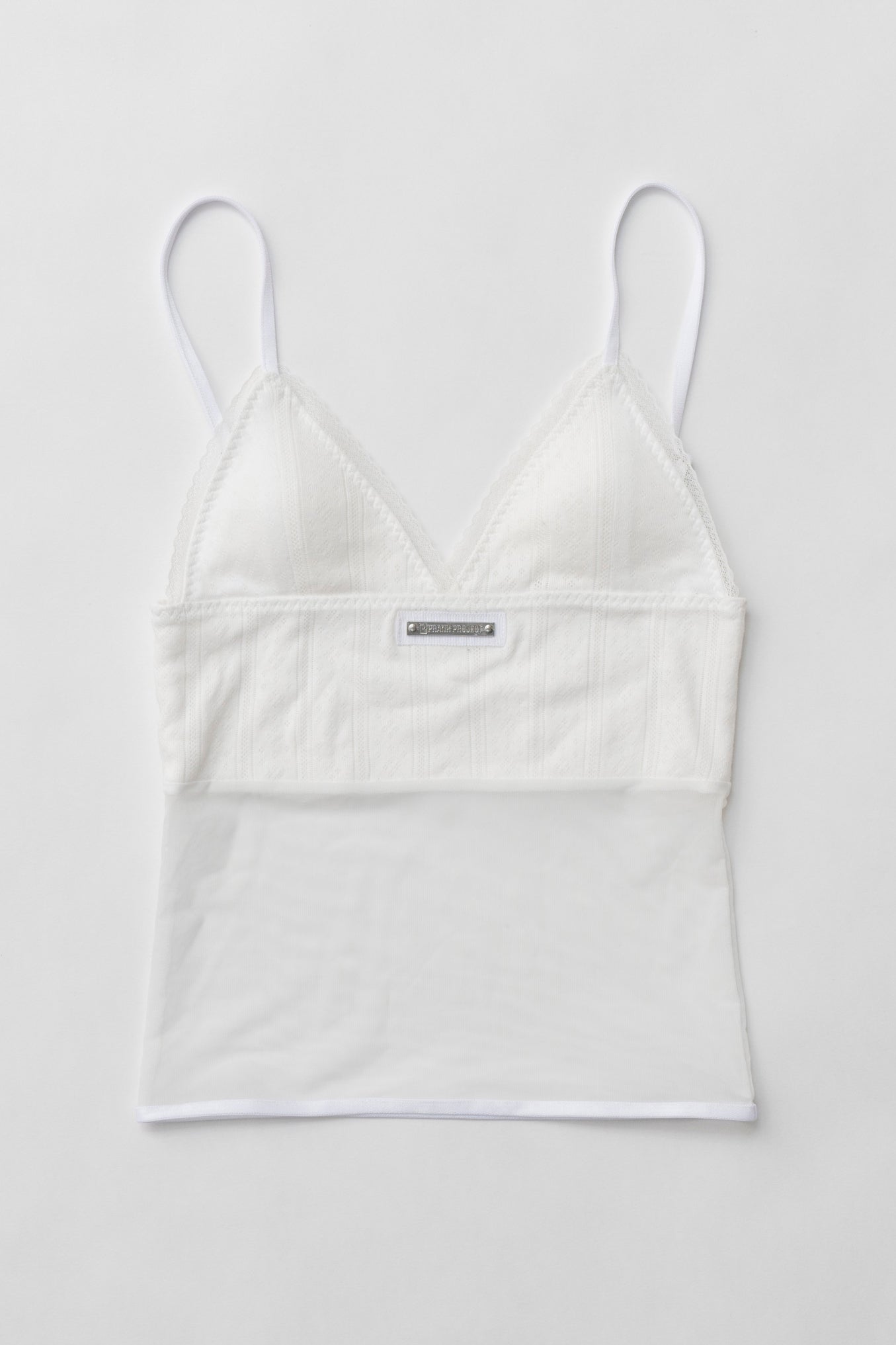 Eyelet lace Sheer camisole - SALE