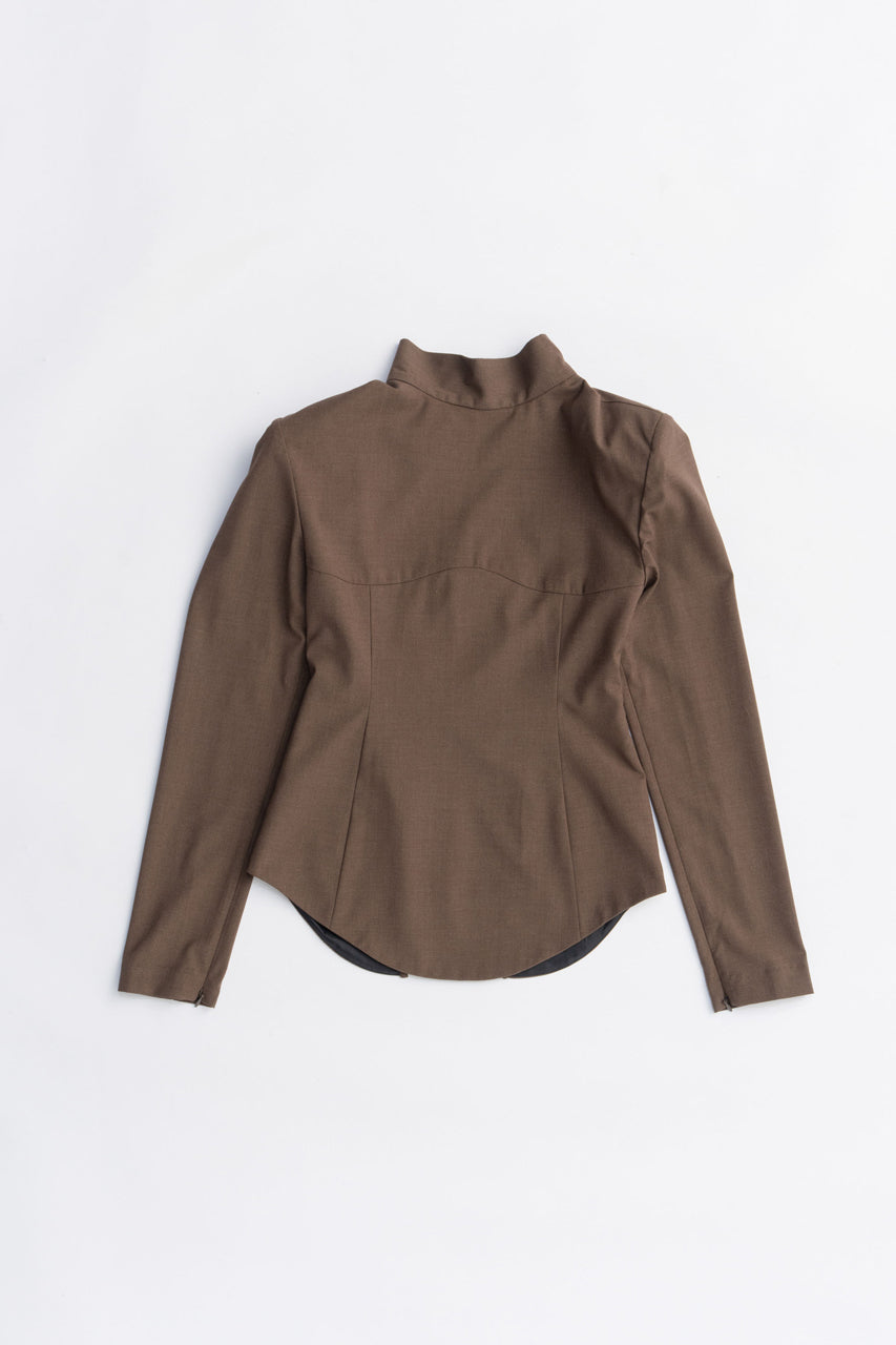 Suiting Back Tie Tops