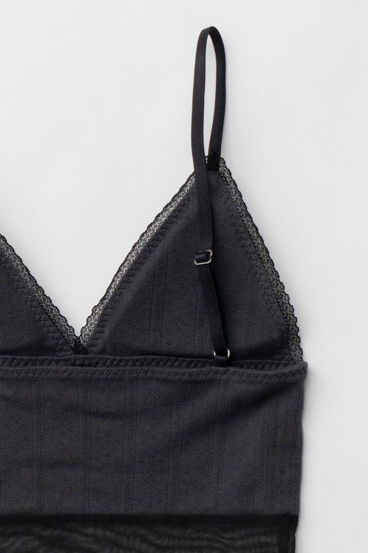 Eyelet lace Sheer camisole - SALE