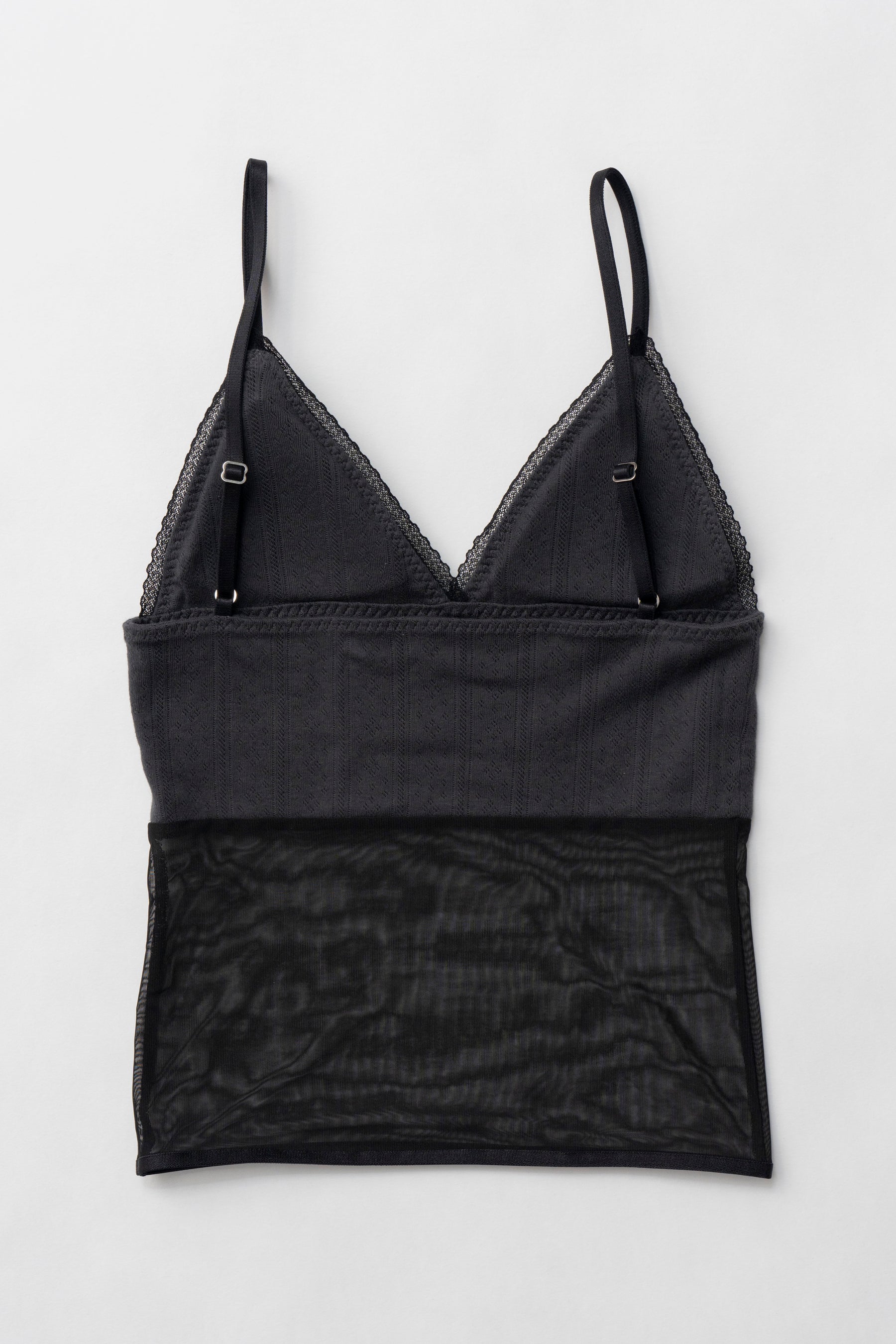 Eyelet lace Sheer camisole - SALE